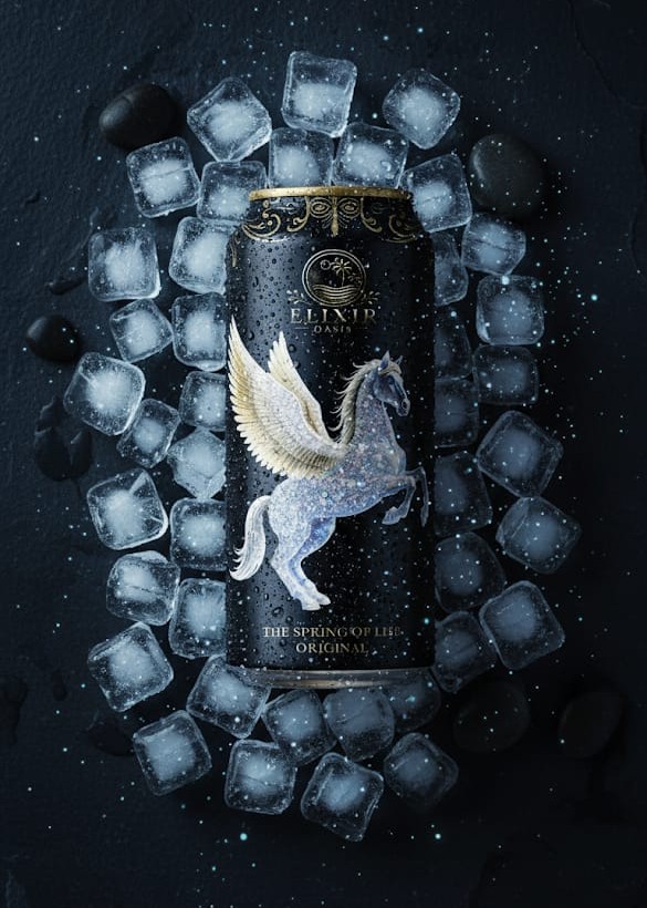 Elixir Oasis Natural Honey Wellness Drink Can